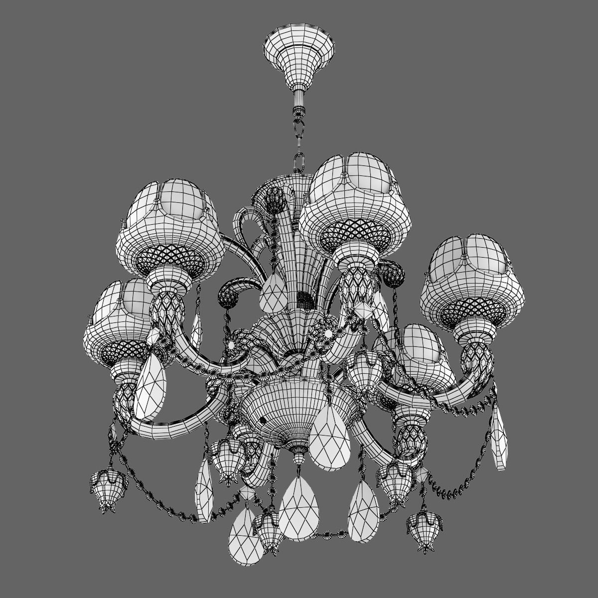 696062 Esserco Osgona Chandelier 3D model_7