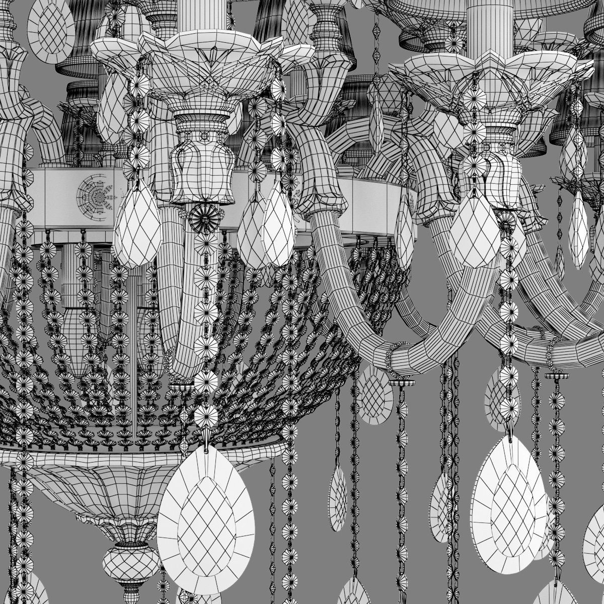 695352 Sintesi Osgona Chandelier 3D model_8