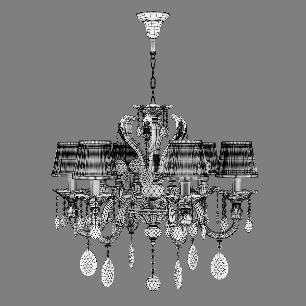 695062 Sintesi Osgona Chandelier 3D model_6
