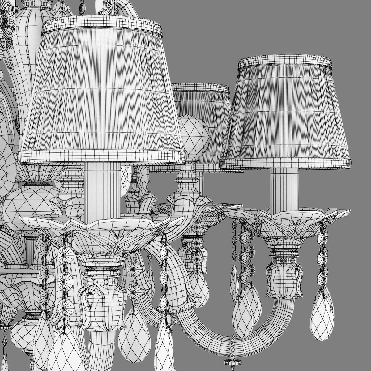 695062 Sintesi Osgona Chandelier 3D model_8