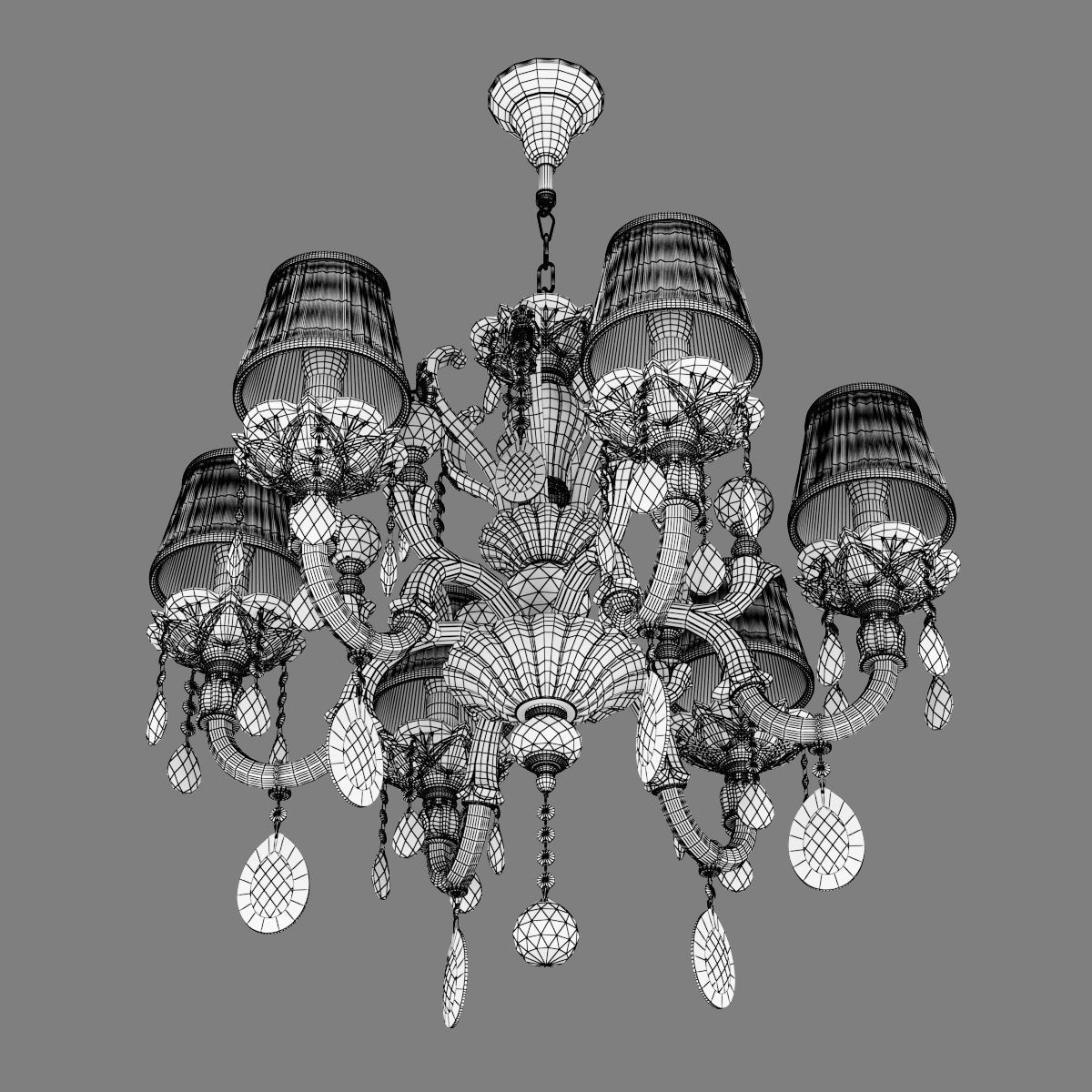 695062 Sintesi Osgona Chandelier 3D model_7