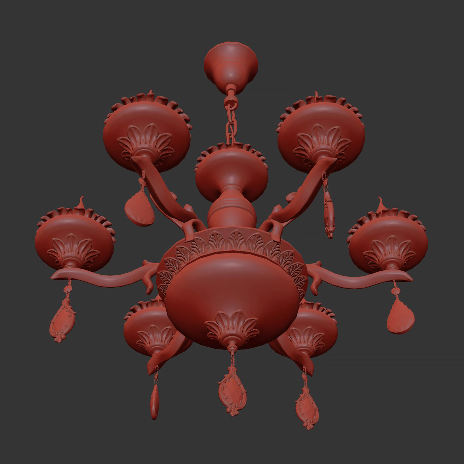 695062 Melagro Osgona Chandelier 3D model_8