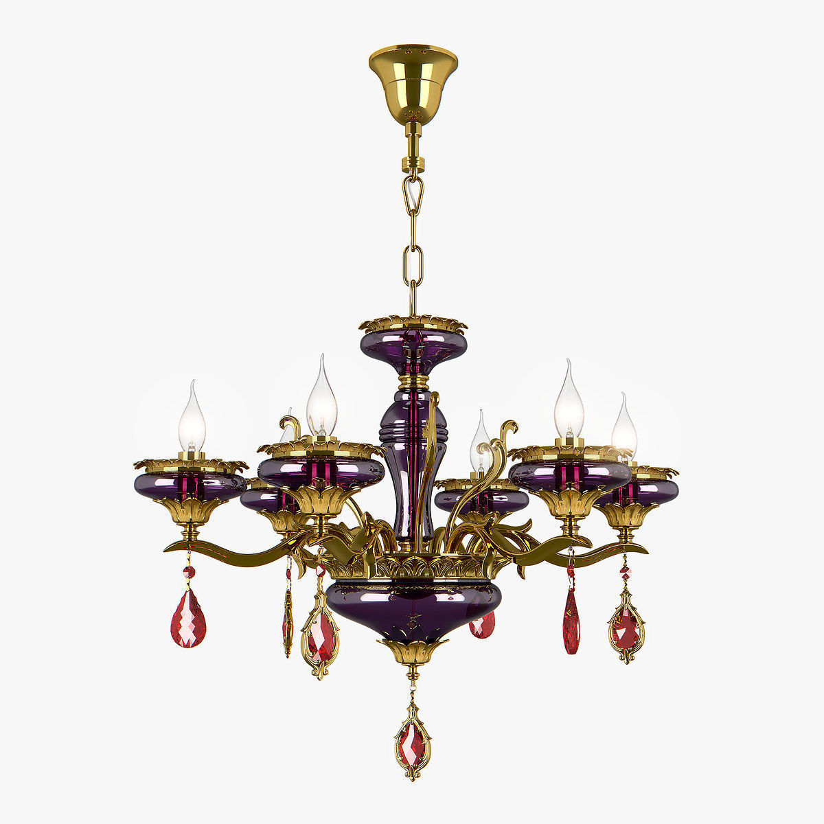 695062 Melagro Osgona Chandelier 3D model_2
