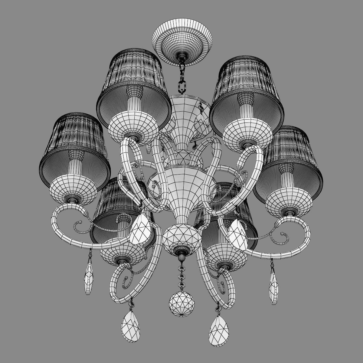 69306x Ricerco Osgona Chandelier 3D model_9