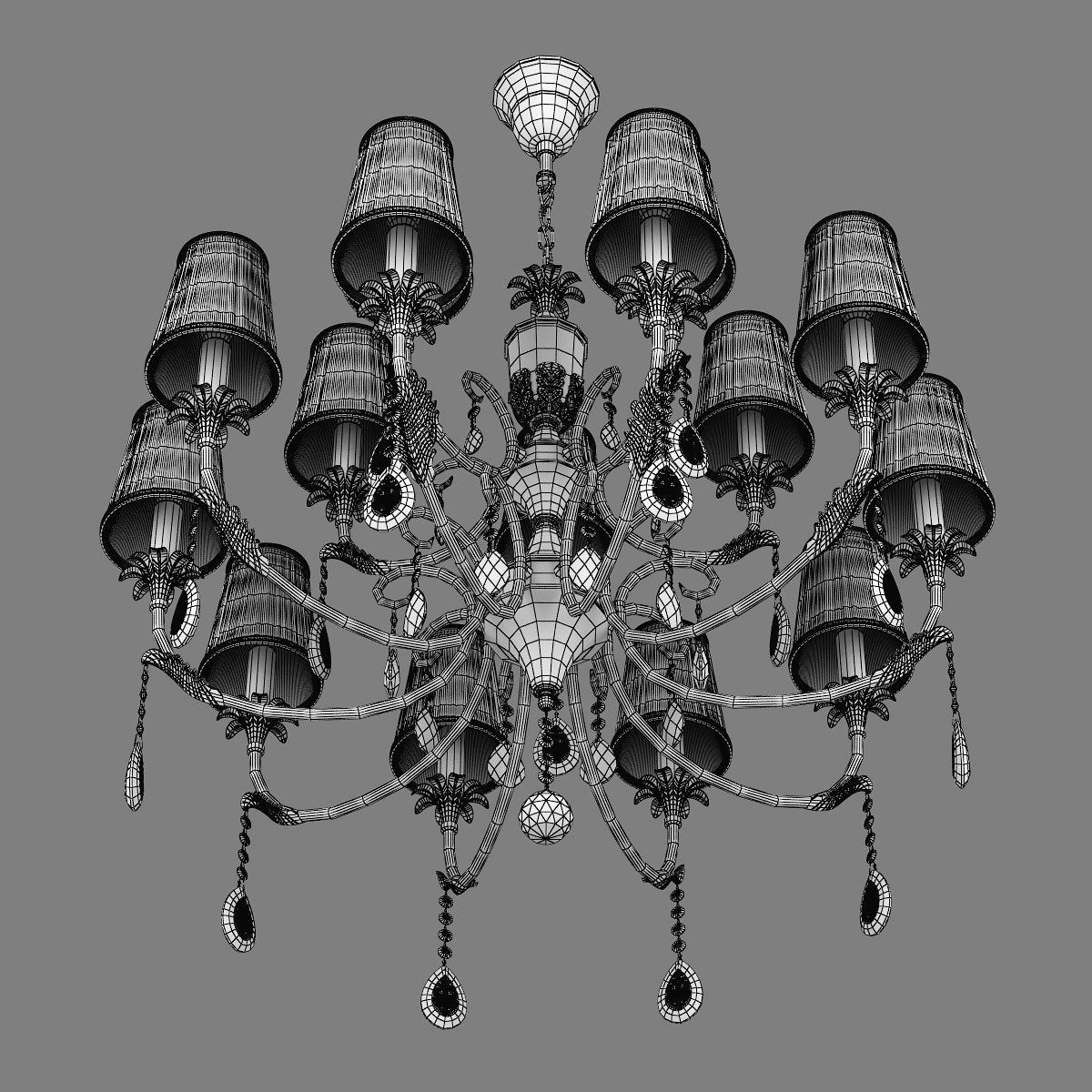 691154 Cappa Osgona Chandelier 3D model_7