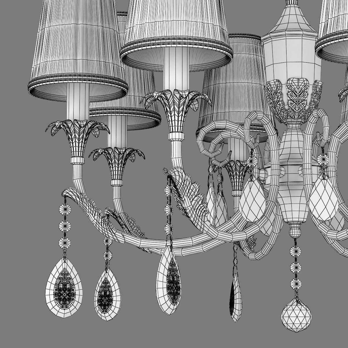 691084 Cappa Osgona Chandelier 3D model_8