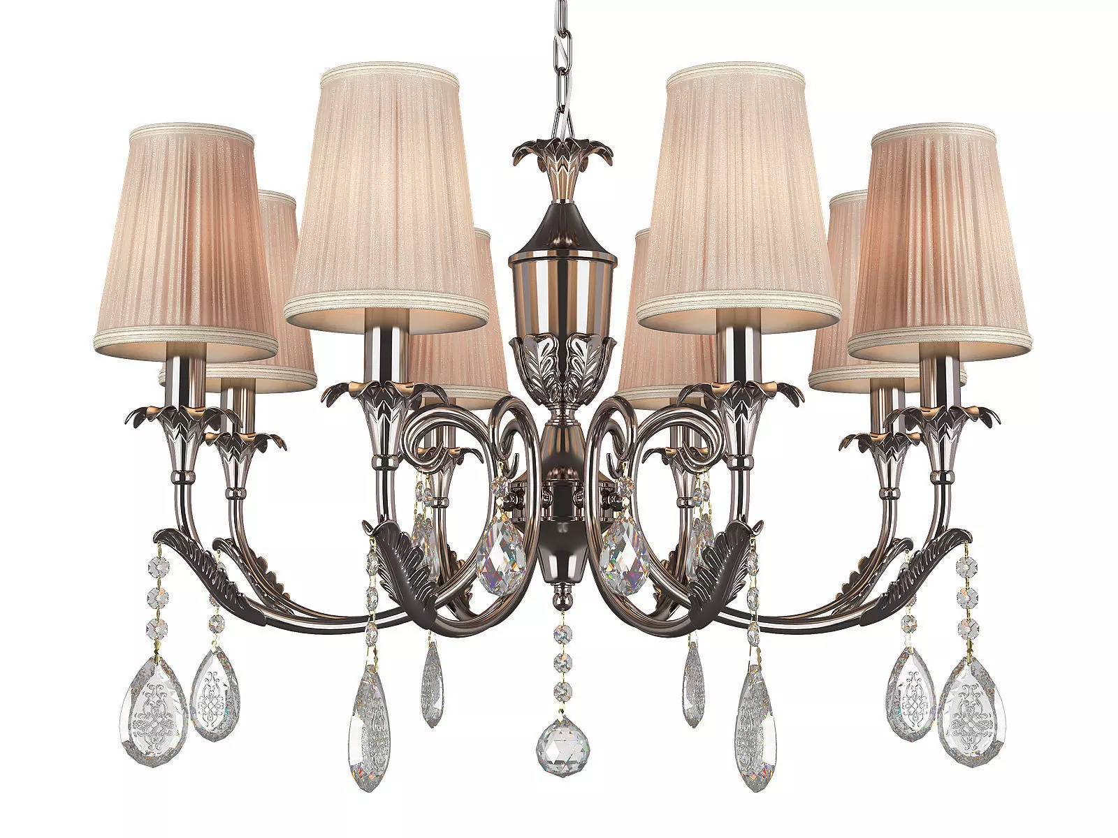 691084 Cappa Osgona Chandelier 3D model_0