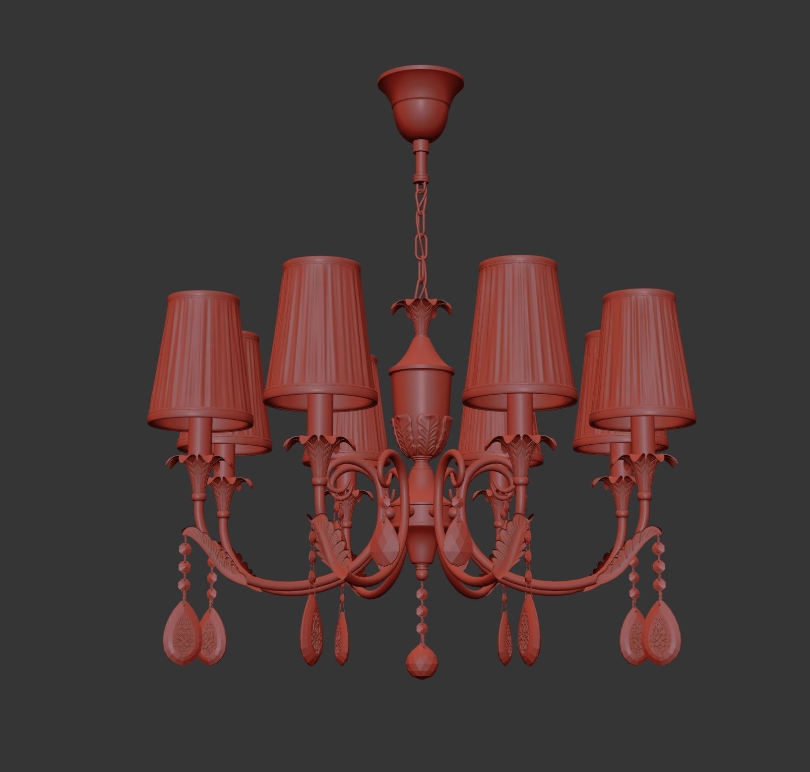 691082 Cappa Osgona Chandelier 3D model_9