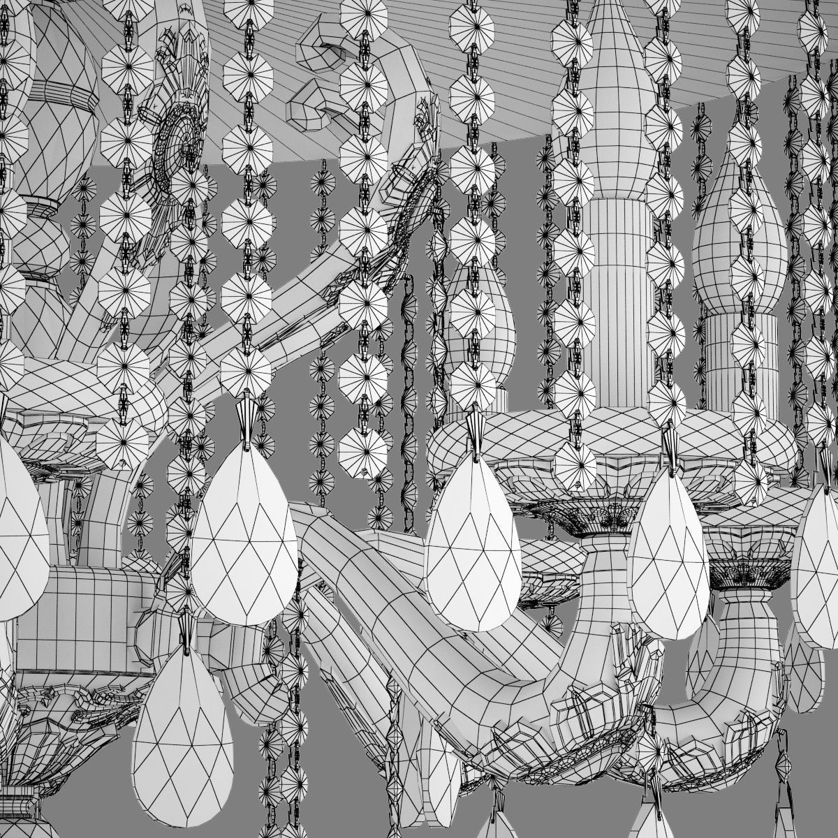 697182 Fastosita Osgona Chandelier 3D model_5