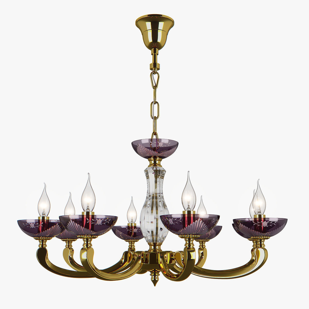 697082 Barcato Osgona Chandelier 3D model_2
