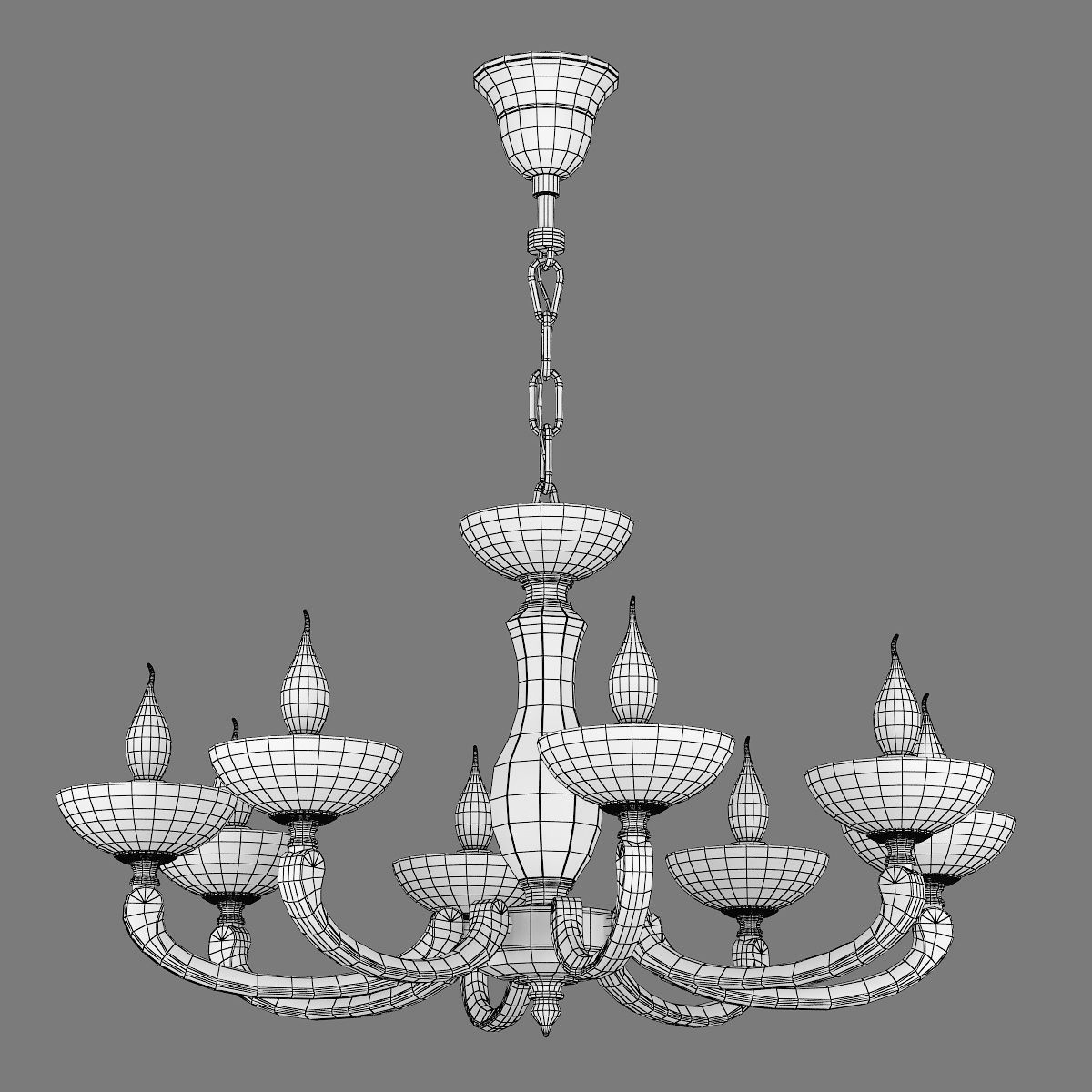 697082 Barcato Osgona Chandelier 3D model_4