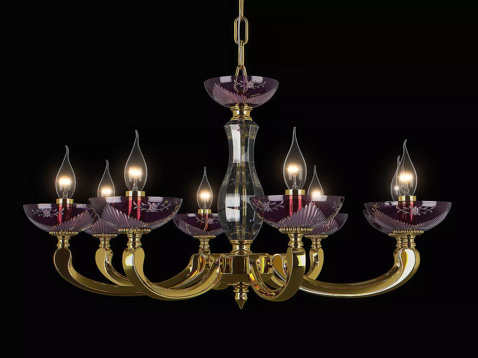 697082 Barcato Osgona Chandelier 3D model_0