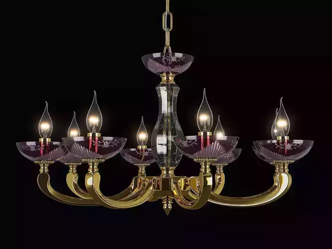 697082 Barcato Osgona Chandelier 3D model