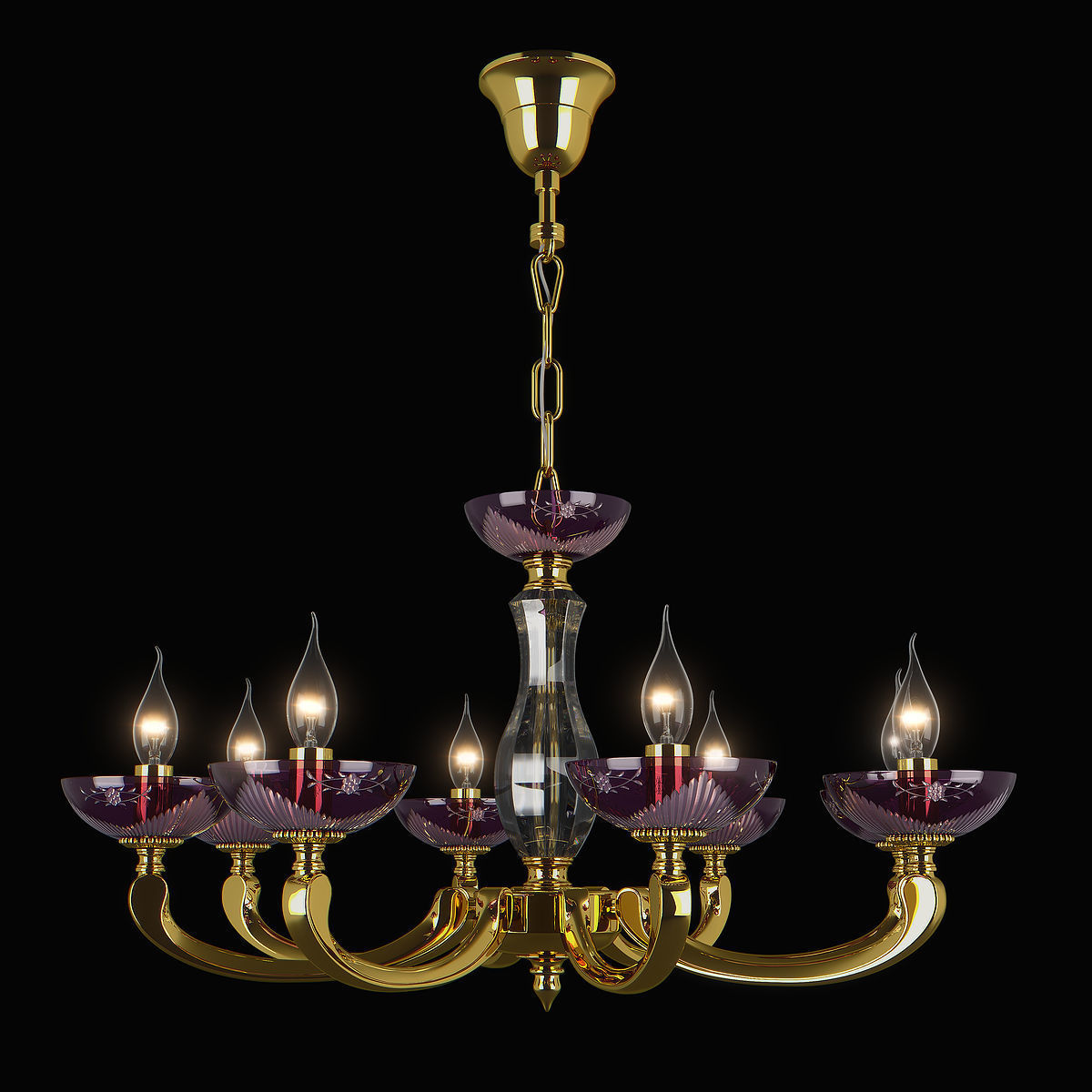 697082 Barcato Osgona Chandelier 3D model_1