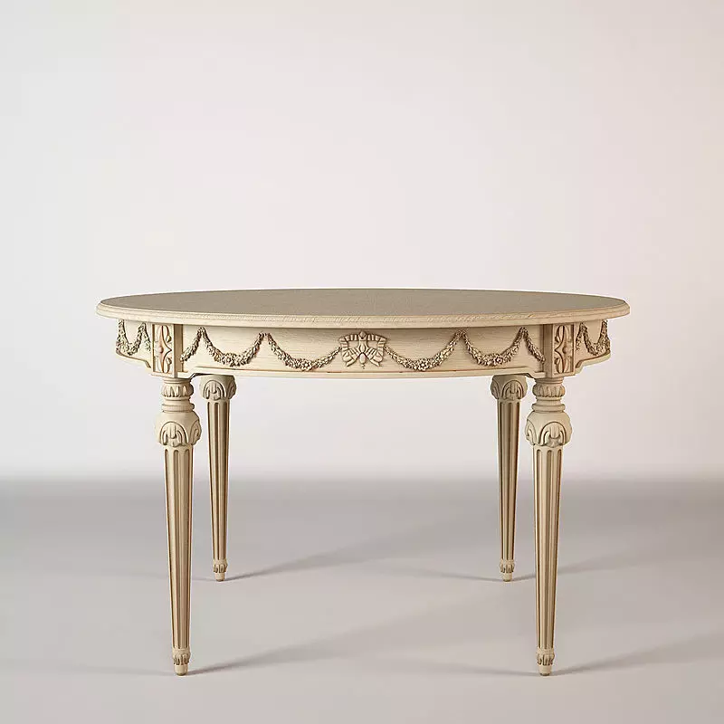 Dining Table Salda Louis 3D model