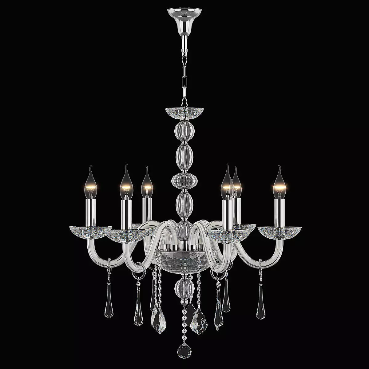 722064 Crista Osgona Chandelier 3D model_0