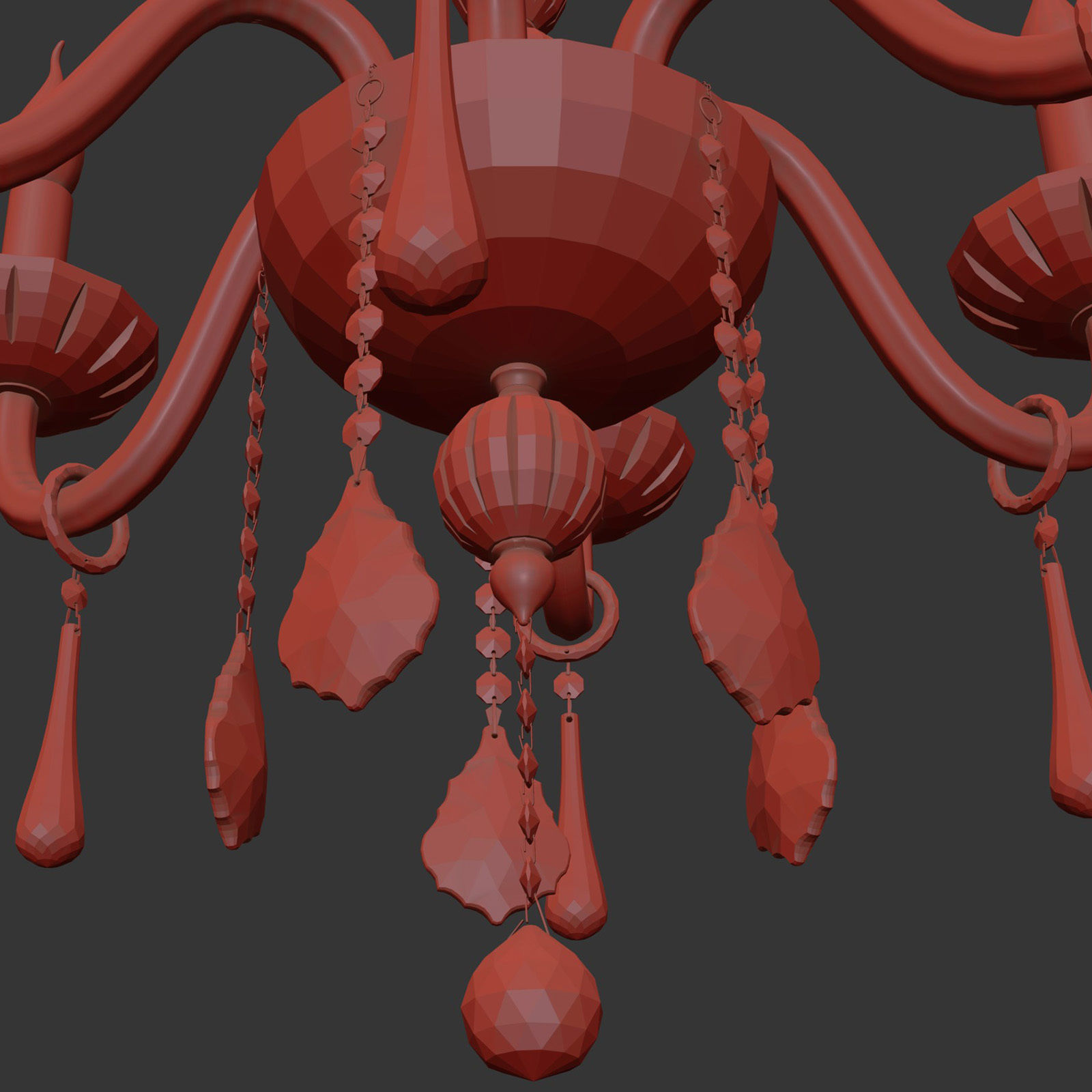 722064 Crista Osgona Chandelier 3D model_7