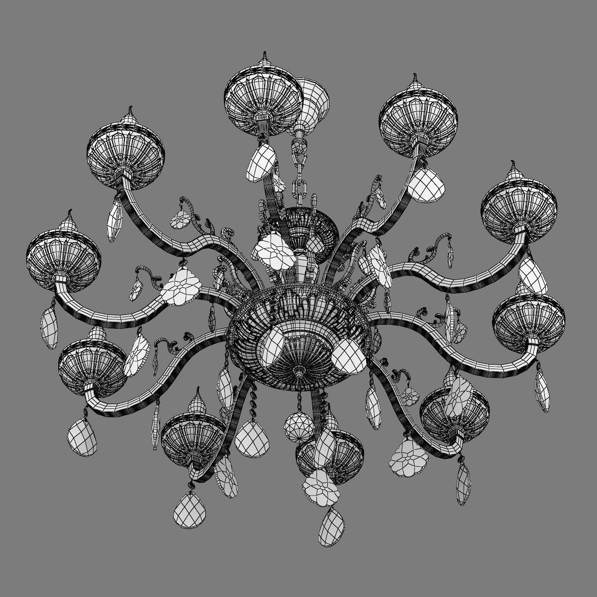 719108 Artifici Osgona Chandelier 3D model_9