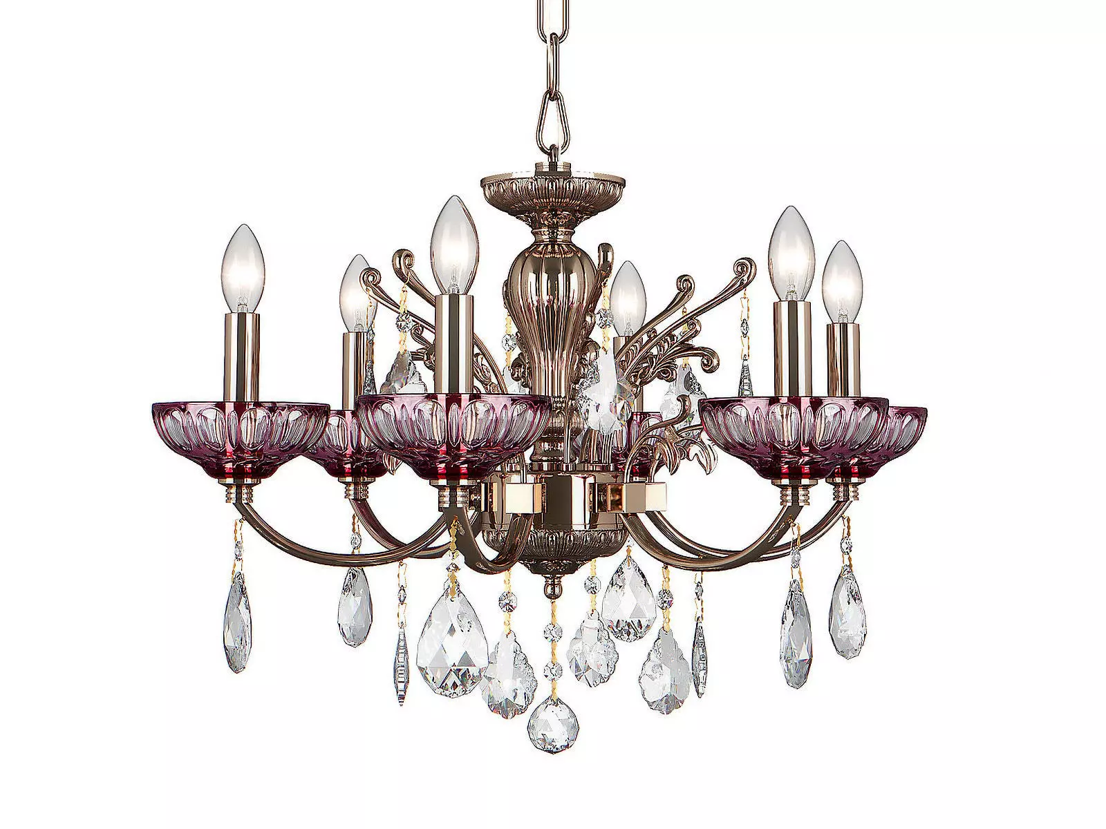 717062 Bogemia Osgona Chandelier 3D model_0