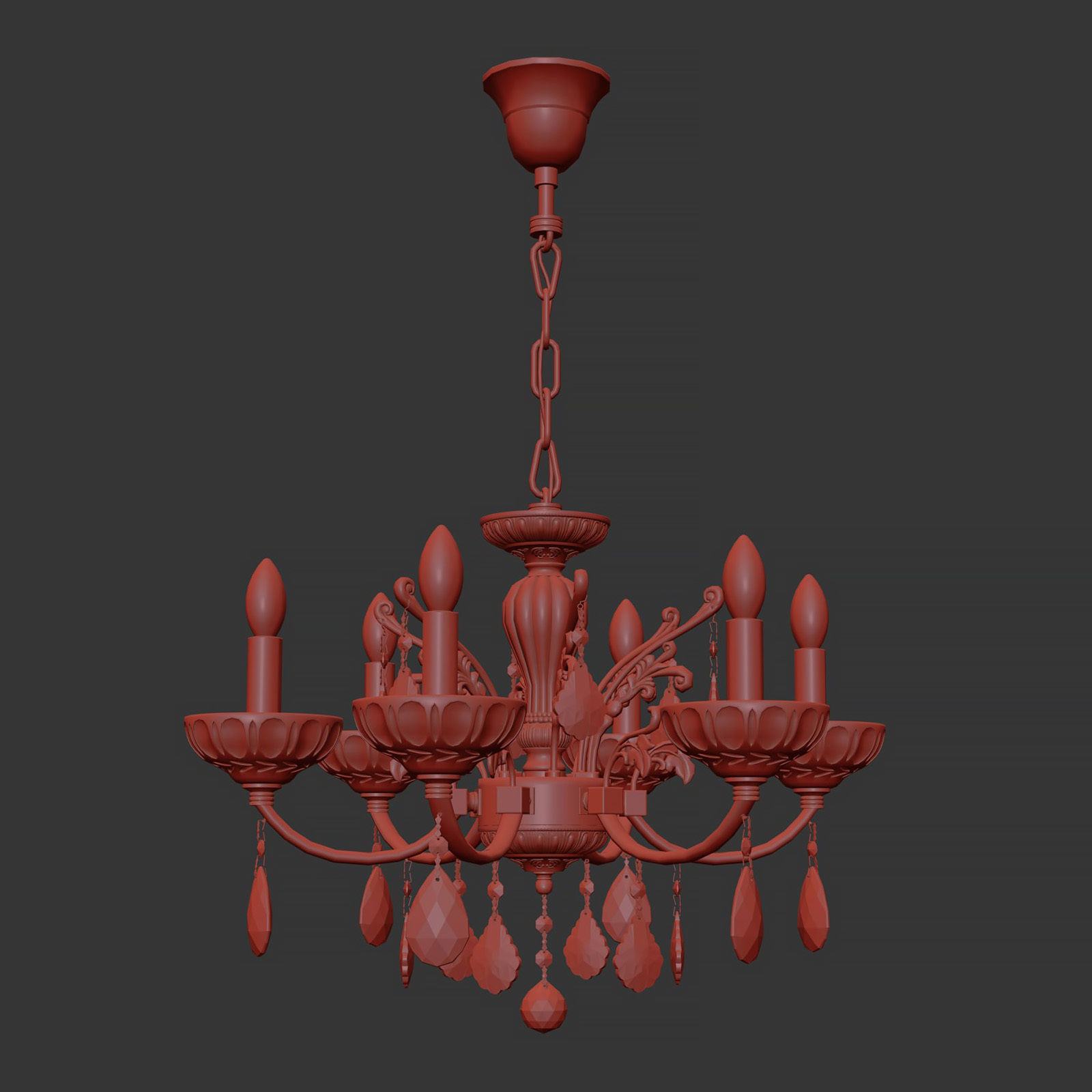 717062 Bogemia Osgona Chandelier 3D model_8