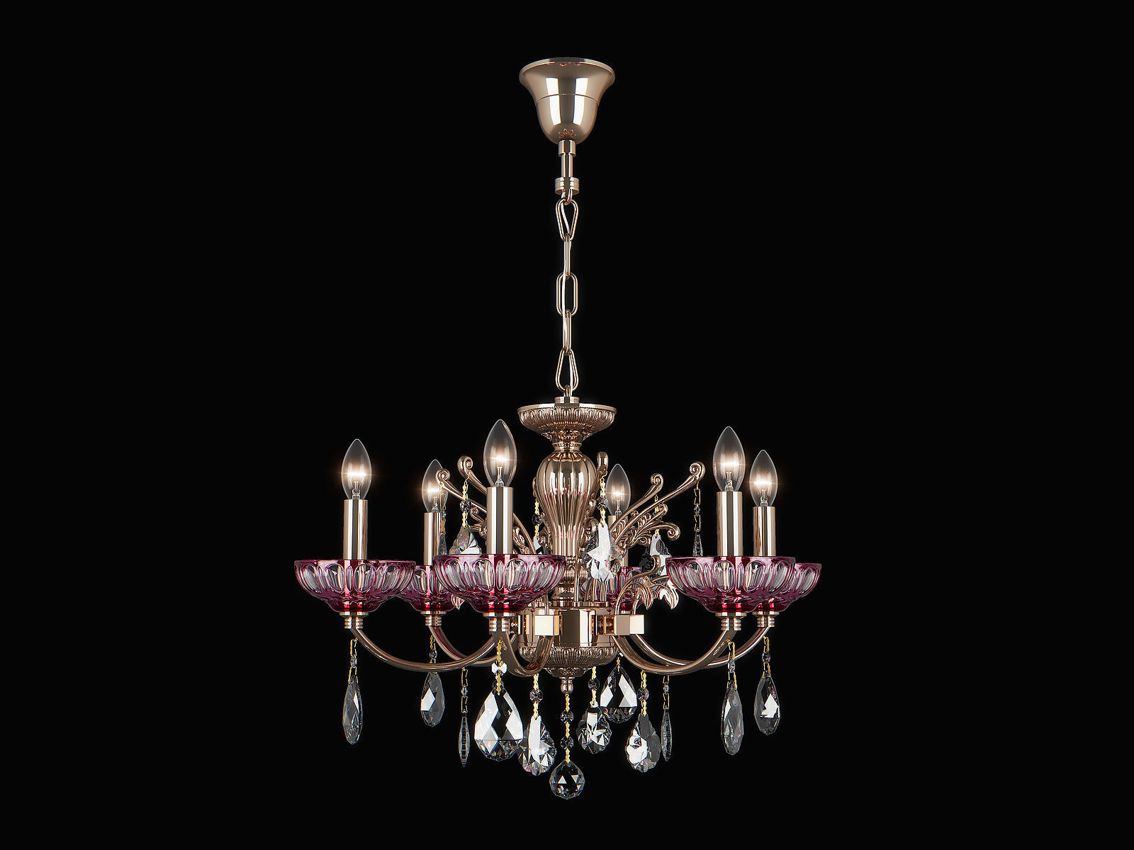 717062 Bogemia Osgona Chandelier 3D model_2