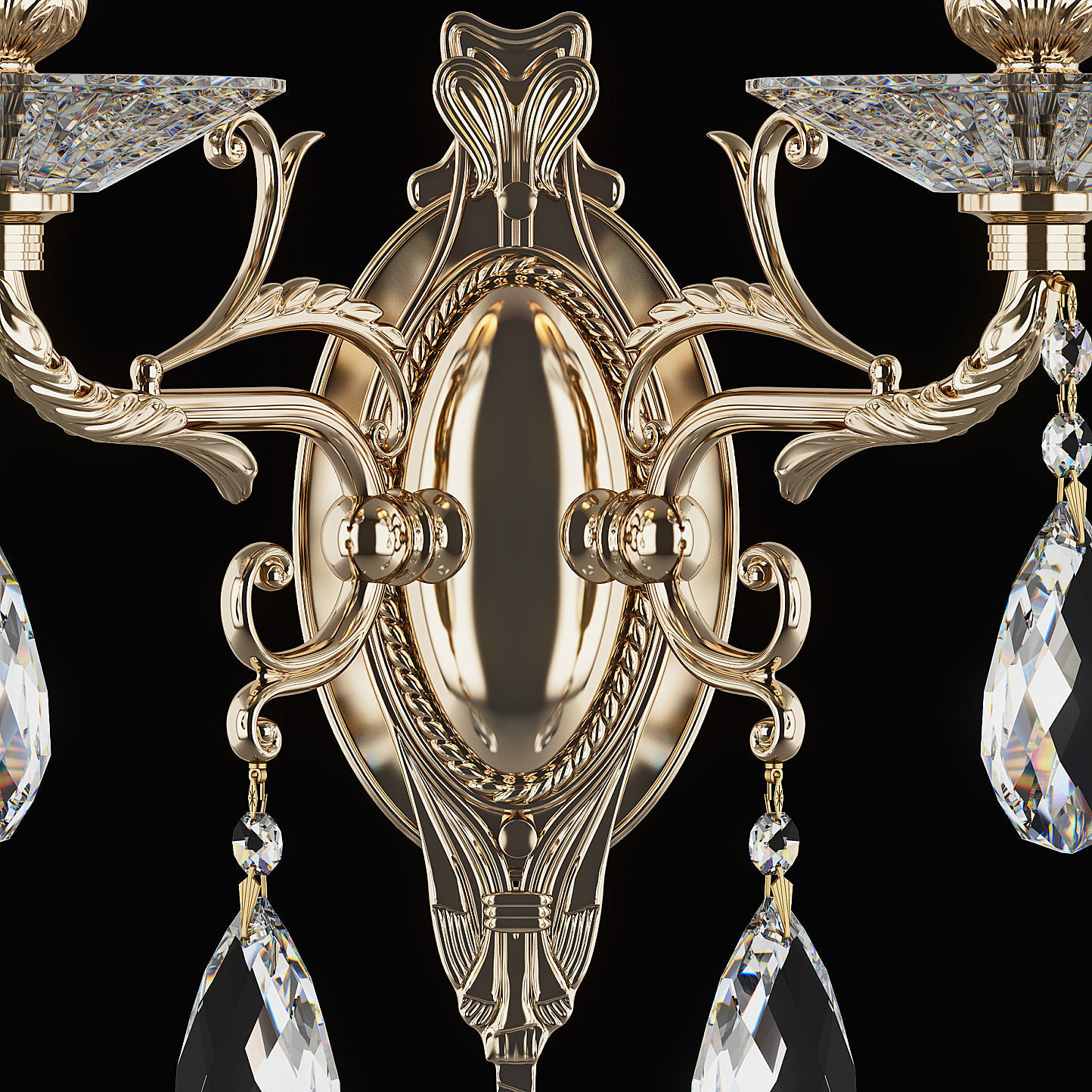 701621 Fiocco Osgona Sconce 3D model_3