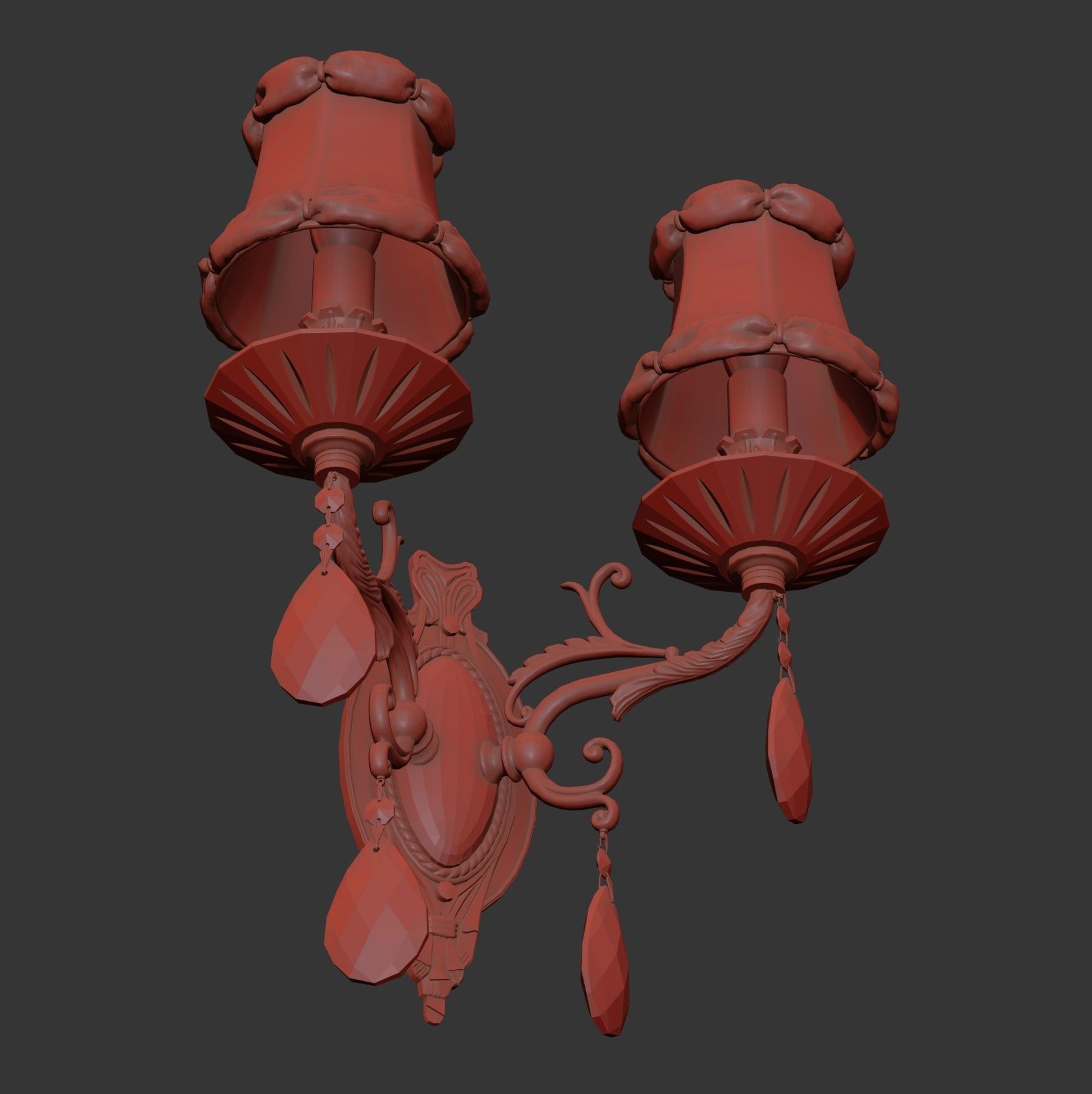 701621 Fiocco Osgona Sconce 3D model_8