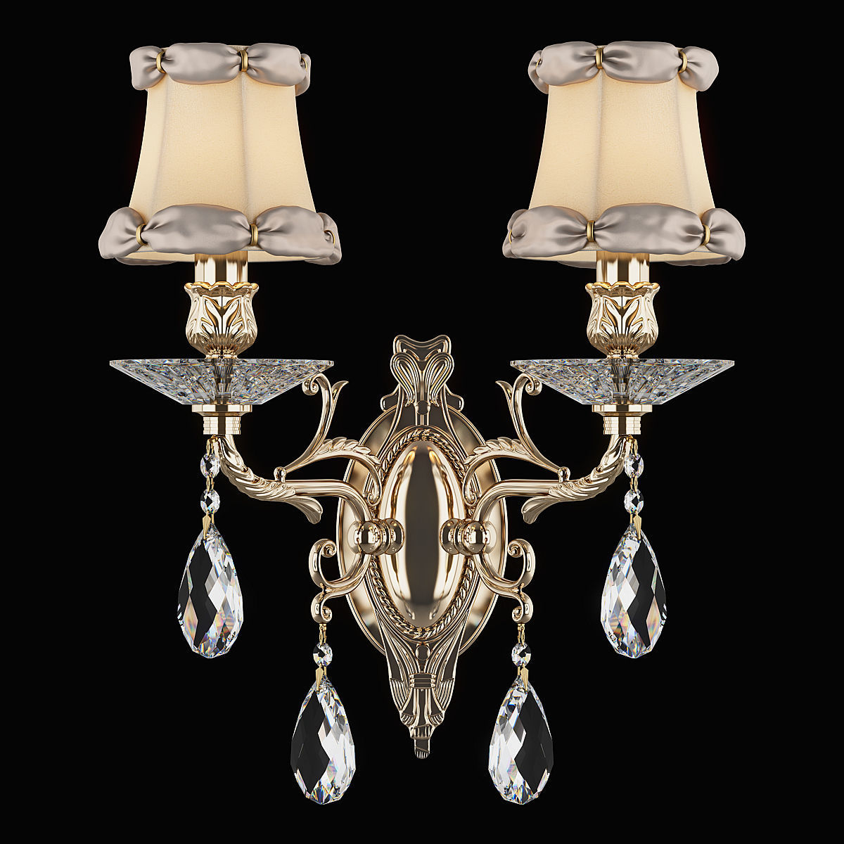 701621 Fiocco Osgona Sconce 3D model_1