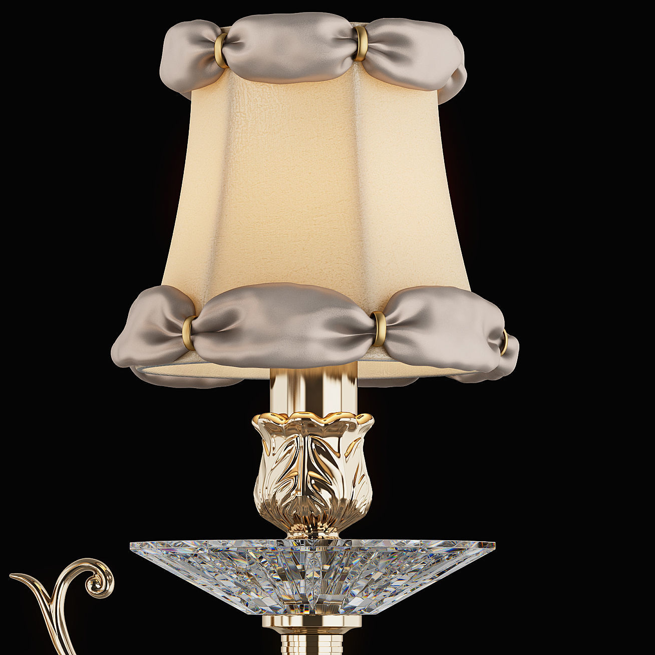 701621 Fiocco Osgona Sconce 3D model_4