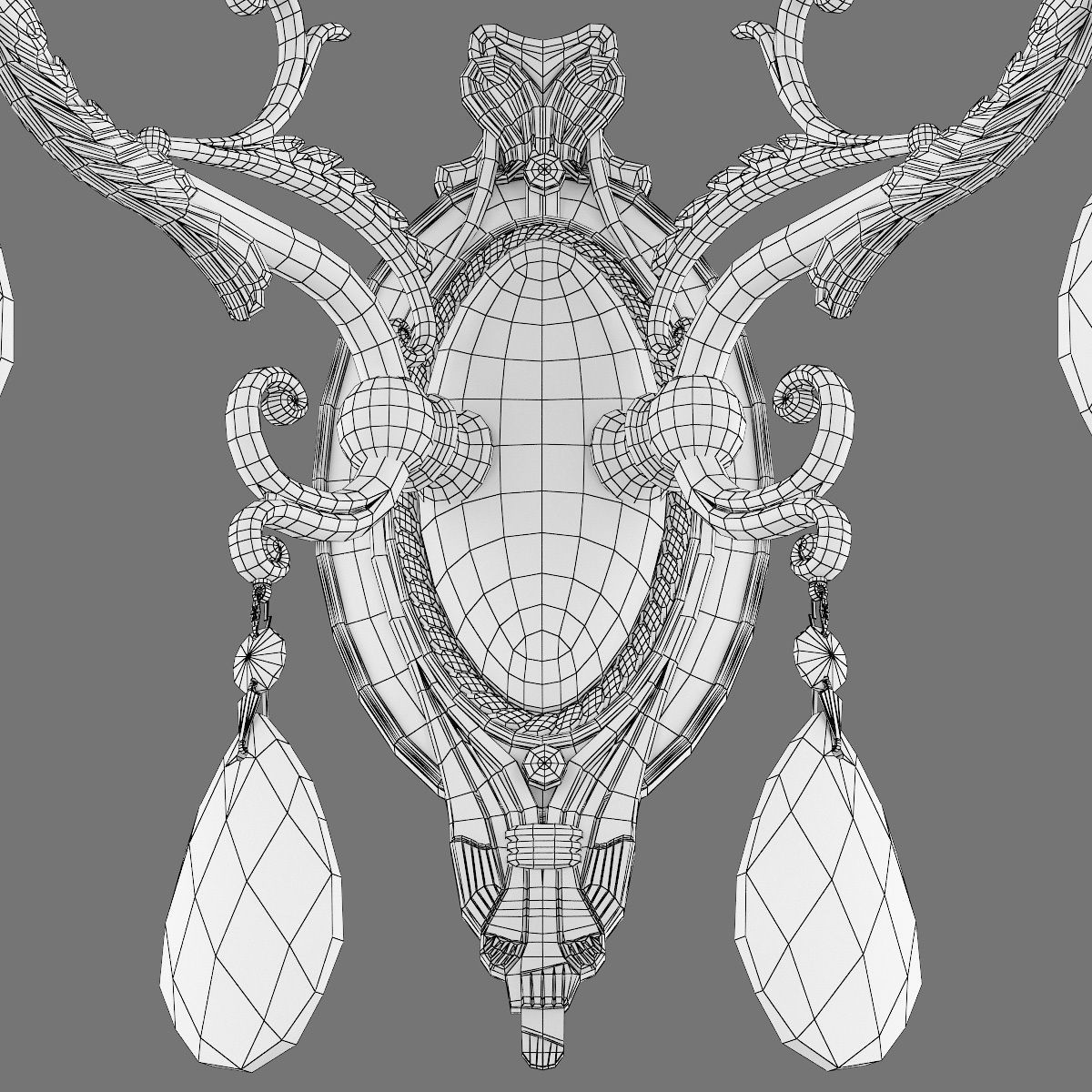 701621 Fiocco Osgona Sconce 3D model_7