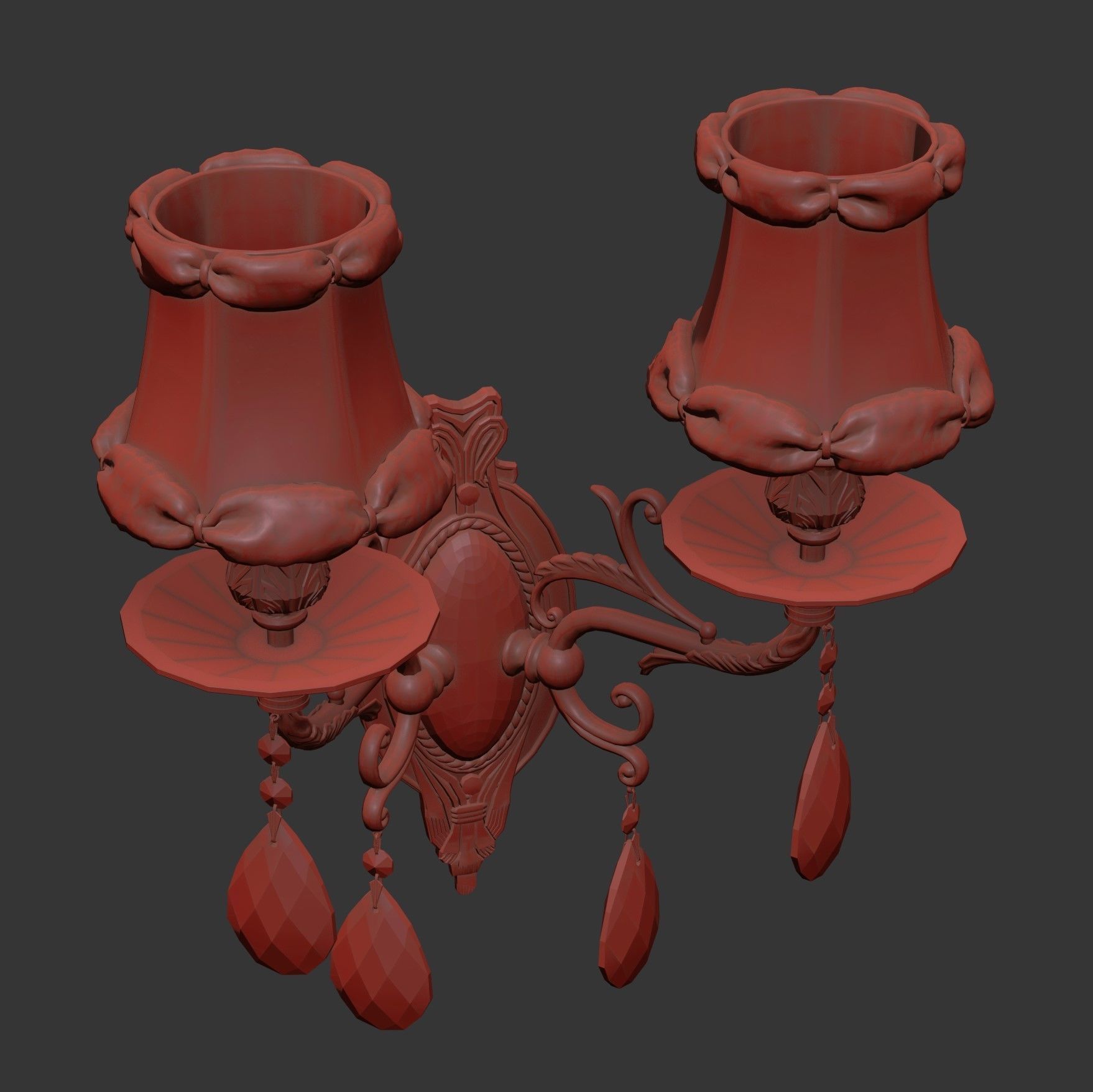 701621 Fiocco Osgona Sconce 3D model_9