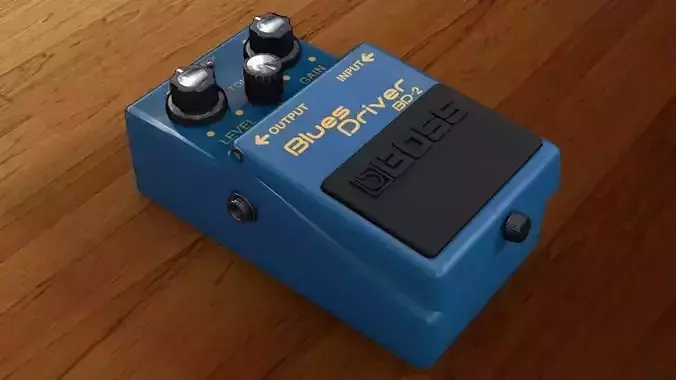 Boss BS-2  3D model