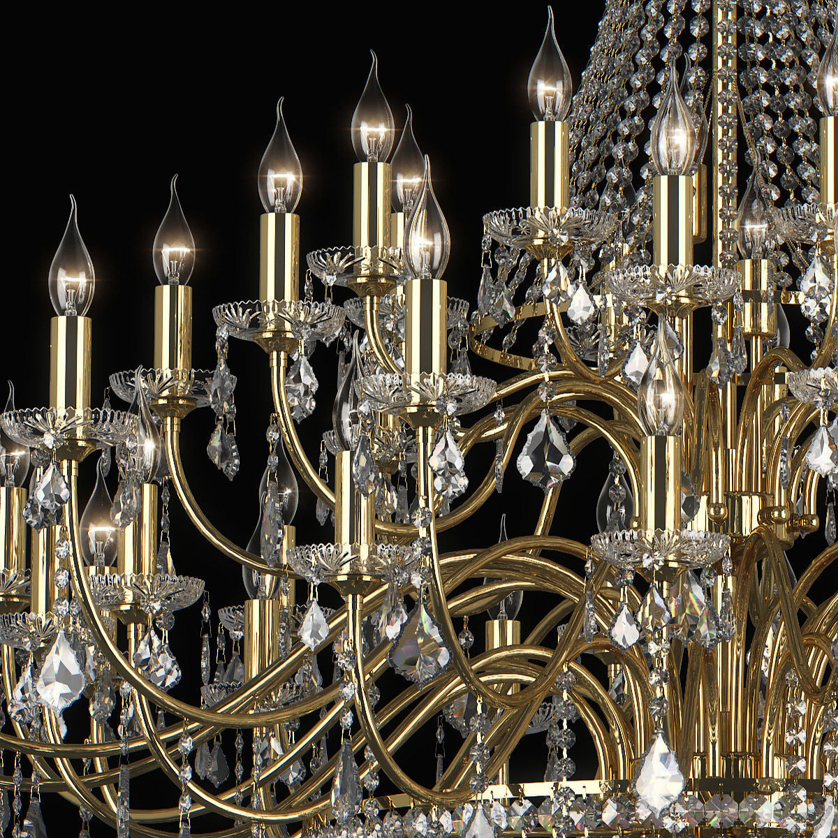 70051x Classic Osgona Chandelier 3D model_7