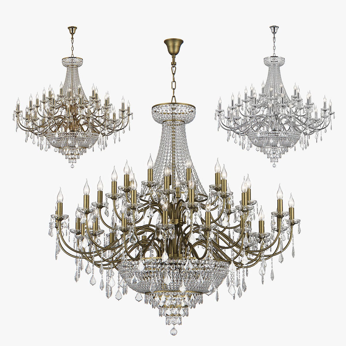 70051x Classic Osgona Chandelier 3D model_14