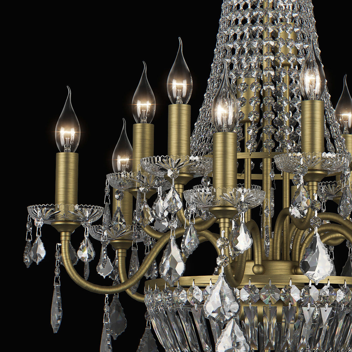 70016x Classic Osgona Chandelier 3D model_4