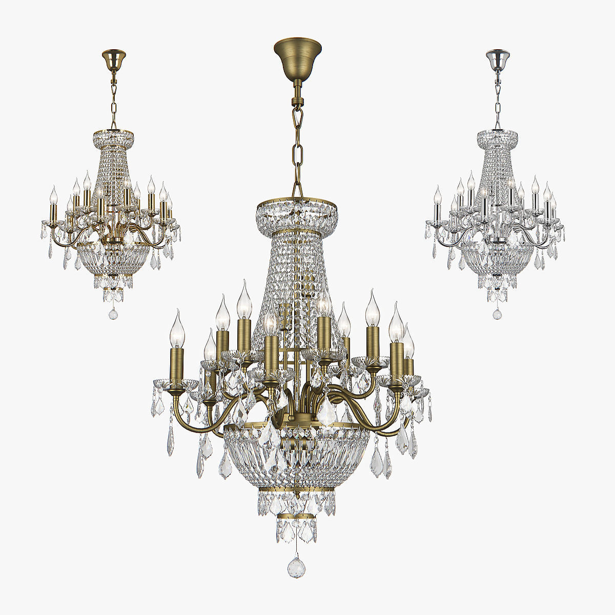70016x Classic Osgona Chandelier 3D model_14