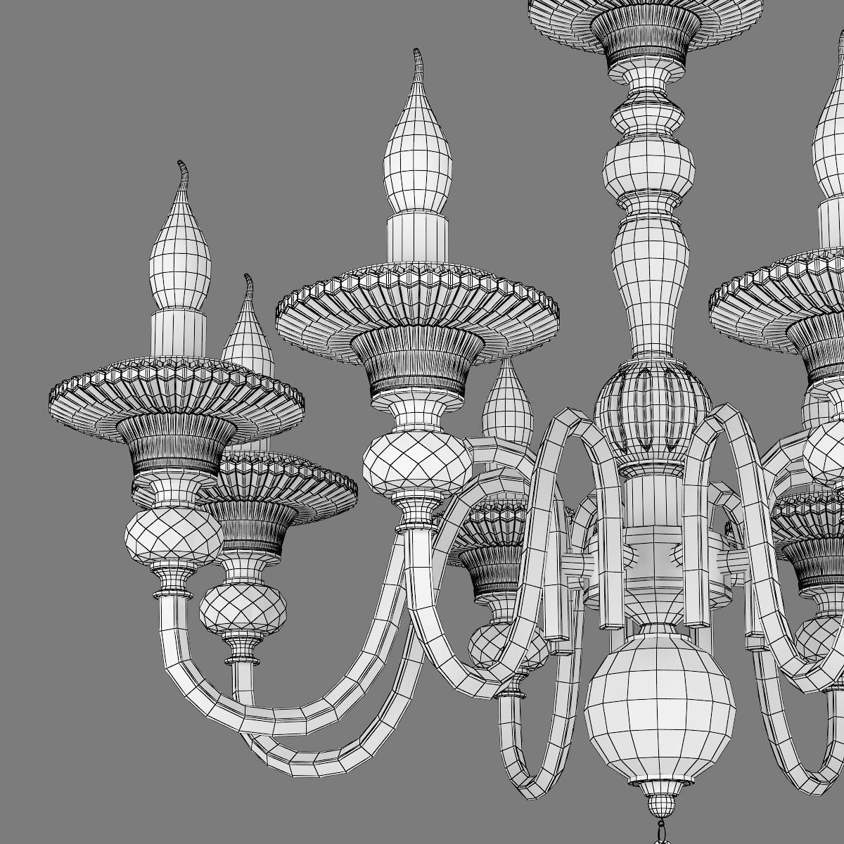 699084 Azzurro Osgona Chandelier 3D model_6