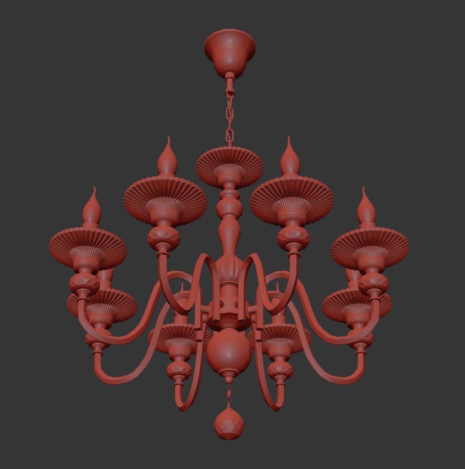 699084 Azzurro Osgona Chandelier 3D model_8