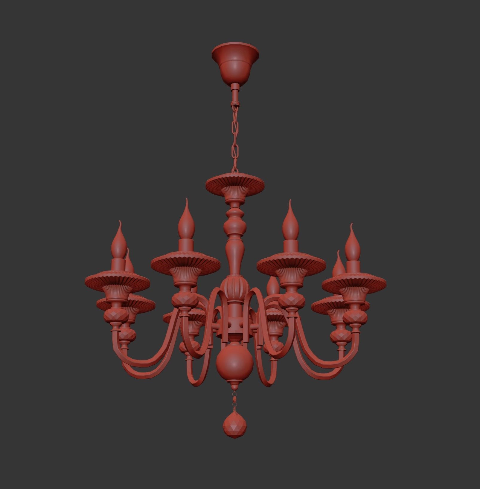 699084 Azzurro Osgona Chandelier 3D model_7