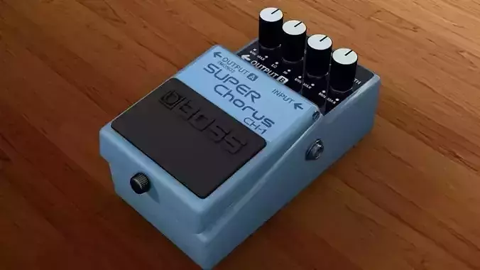 Boss CH-1 3D model