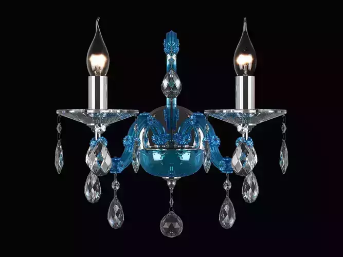 698625 ChampaBlu Osgona Sconce