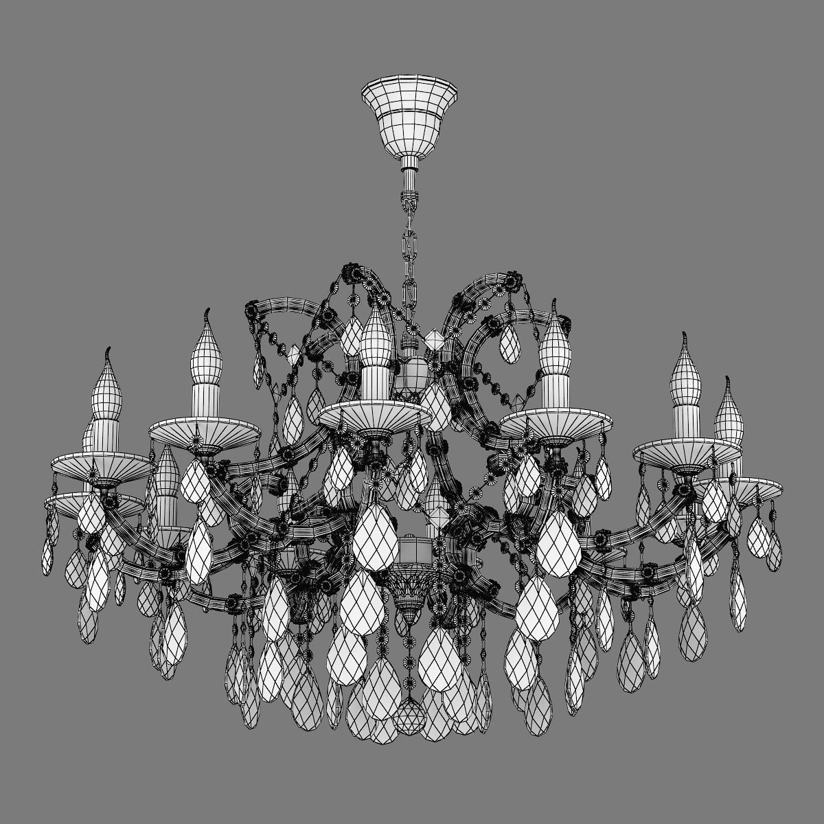 698125 ChampaBlu Osgona Chandelier 3D model_4