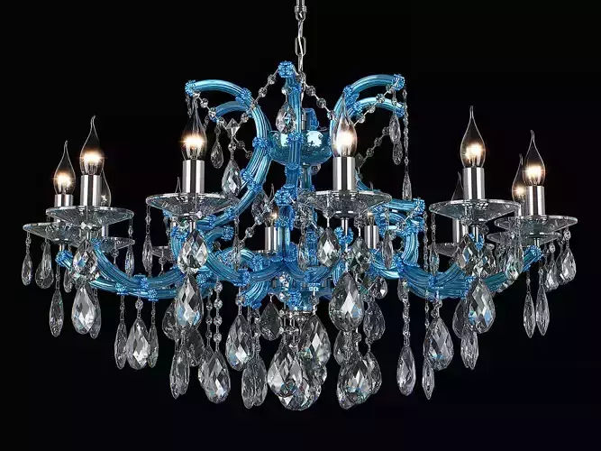 698125 ChampaBlu Osgona Chandelier