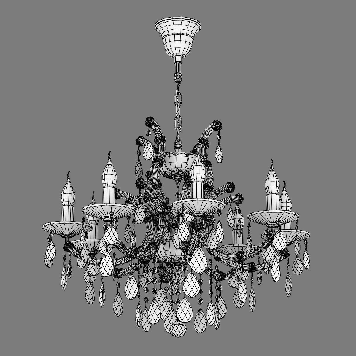 698085 ChampaBlu Osgona Chandelier 3D model_4