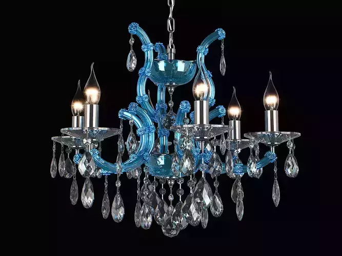 698065 ChampaBlu Osgona Chandelier