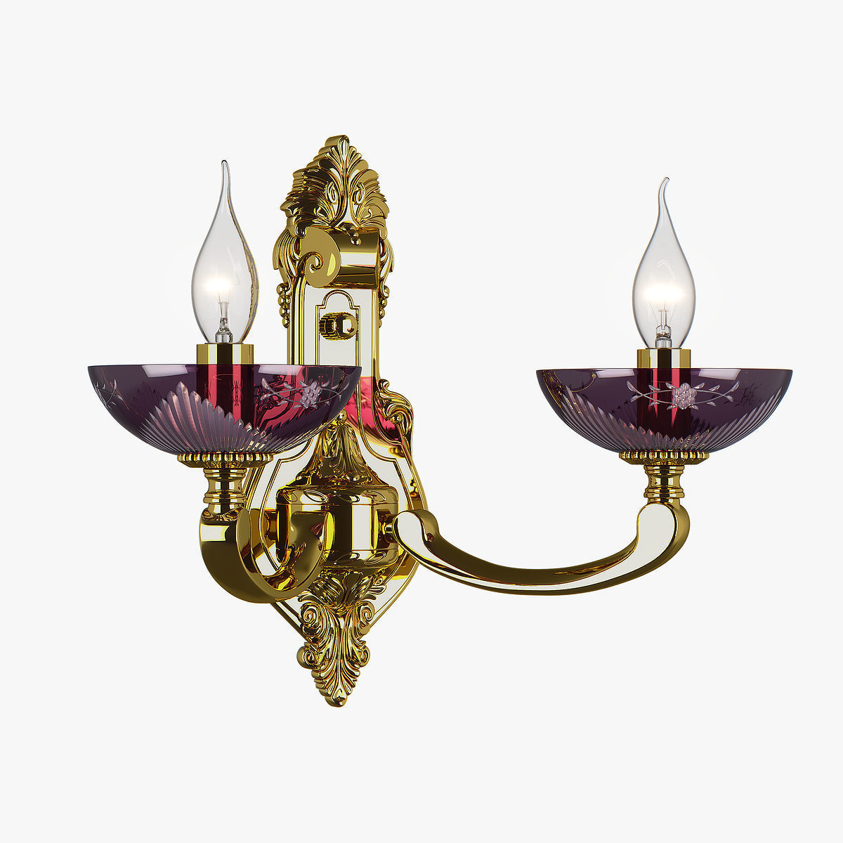 697622 Barcato Osgona Sconce 3D model_2