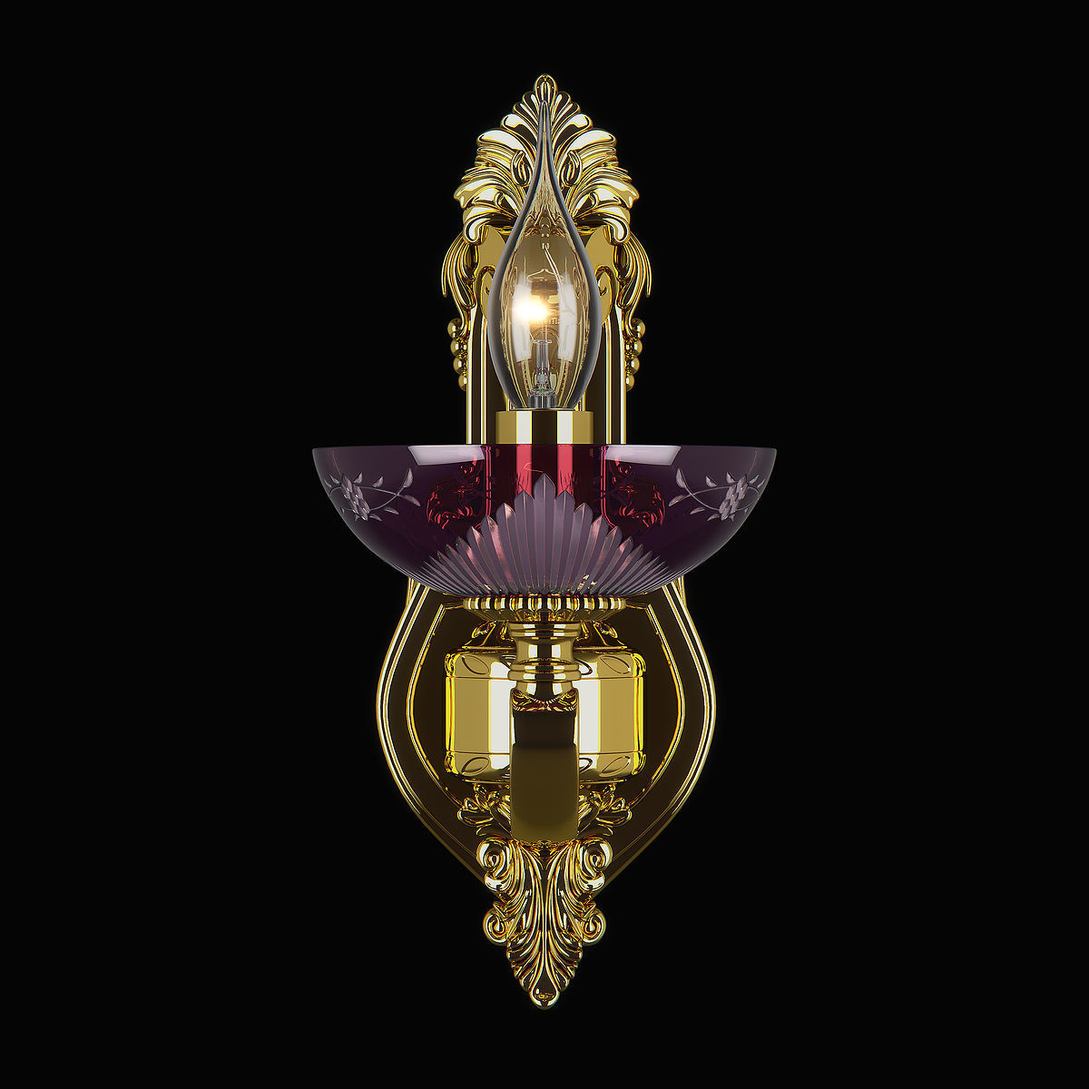 697612 Barcato Osgona Sconce 3D model_1