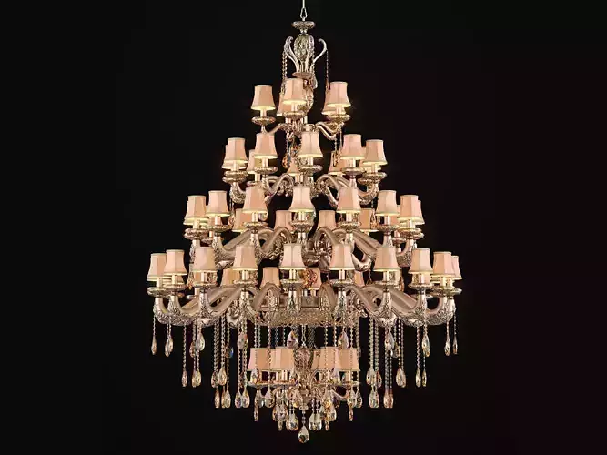 697562 Fastosita Osgona Chandelier 3D model