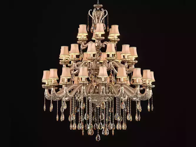 697362 Fastosita Osgona Chandelier 3D model