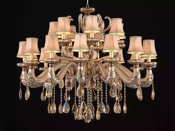 697212 Fastosita Osgona Chandelier 3D model